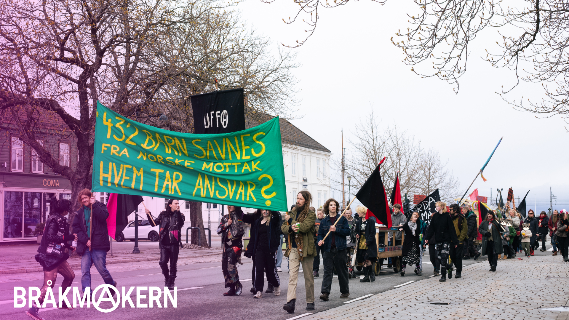 Anarkistisk 1. mai i Trondheim